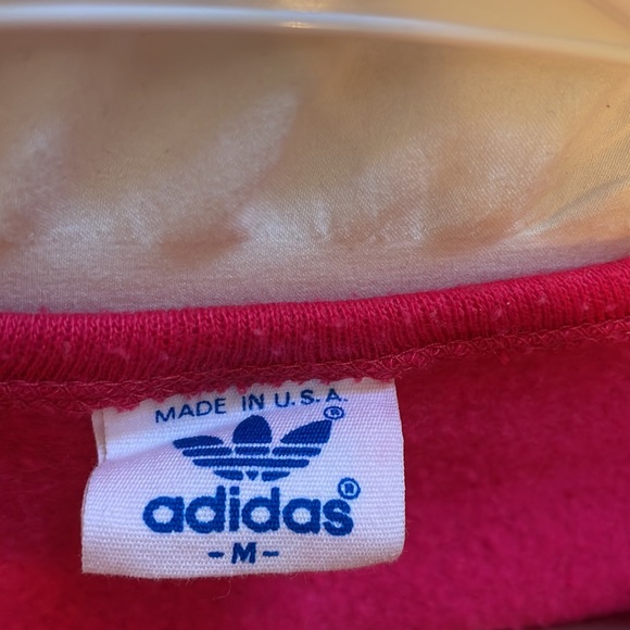 VINTAGE RED ADIDAS VEST - Picture 2 of 4